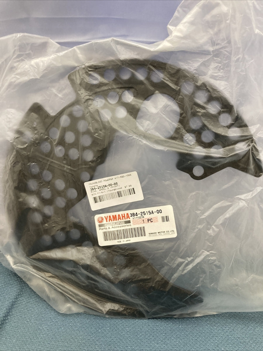QTY 2 NEW GENIUNE YAMAHA 3B4-2515A-00 Ring, Wheel 2 (right)