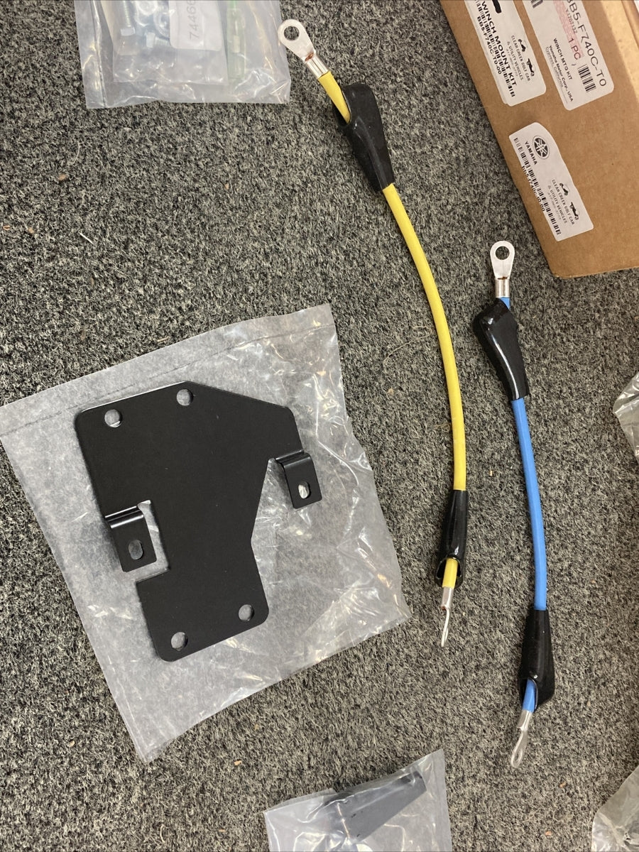 NEW GENUINE YAMAHA BB5-F740C-T0 WINCH MOUNT KIT