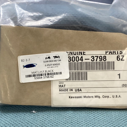 NEW GENUINE KAWASAKI 53004-3798-6Z MAT, LH, *F. BLACK