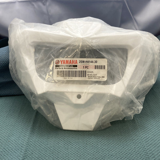 NEW GENUINE YAMAHA 2SM-H4144-30 COVER, HEADLIGHT *WHITE