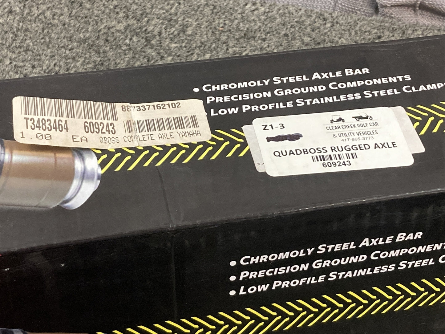 NEW QUADBOSS ATV-YA-8-309 COMPLETE CV SHAFT- YAMAHA