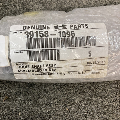 NEW GENUINE KAWASAKI 39158-1096 SHAFT ASSEMBLY, DRIVE, OUTSIDE