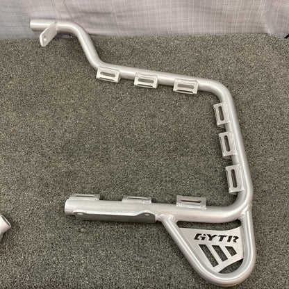 NEW GENUINE YAMAHA 46D-F11E0-V0 NERF BARS, *SILVER