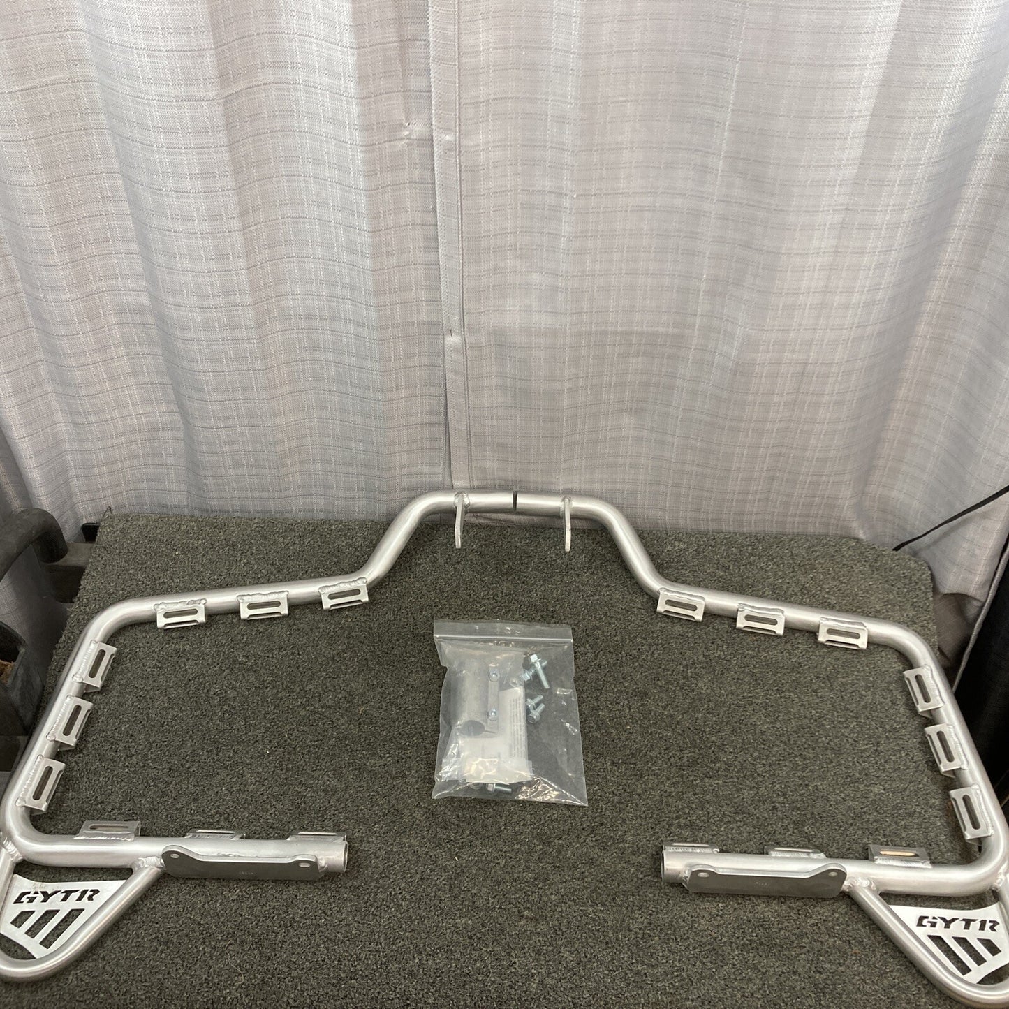 NEW GENUINE YAMAHA 46D-F11E0-V0 NERF BARS, *SILVER