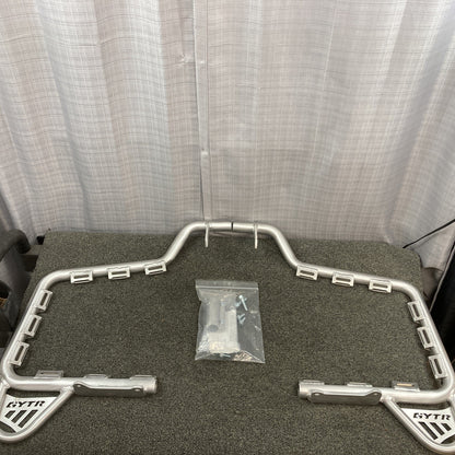 NEW GENUINE YAMAHA 46D-F11E0-V0 NERF BARS, *SILVER