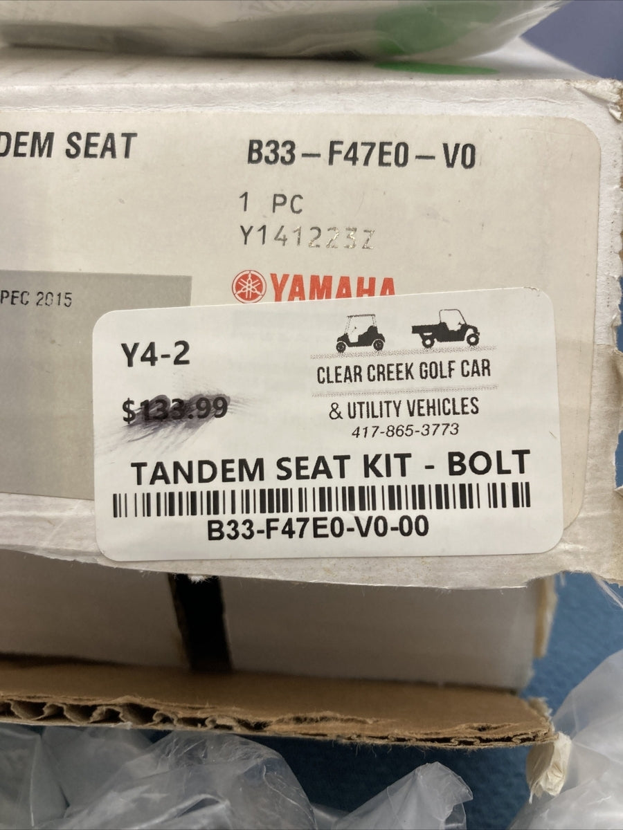 NEW GENIUNE YAMAHA B33-F47E0-V0-00 Tandem Seat Kit - Bolt (PEG KIT)