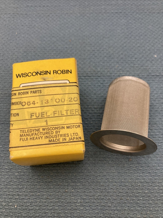 NEW WISCONSIN TELEDYNE SUBARU ROBIN 064-13100-20 FUEL FILTER