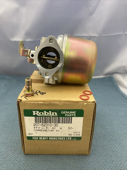 NEW GENUINE SUBARU ROBIN 207-62310-30 CARBURETOR
