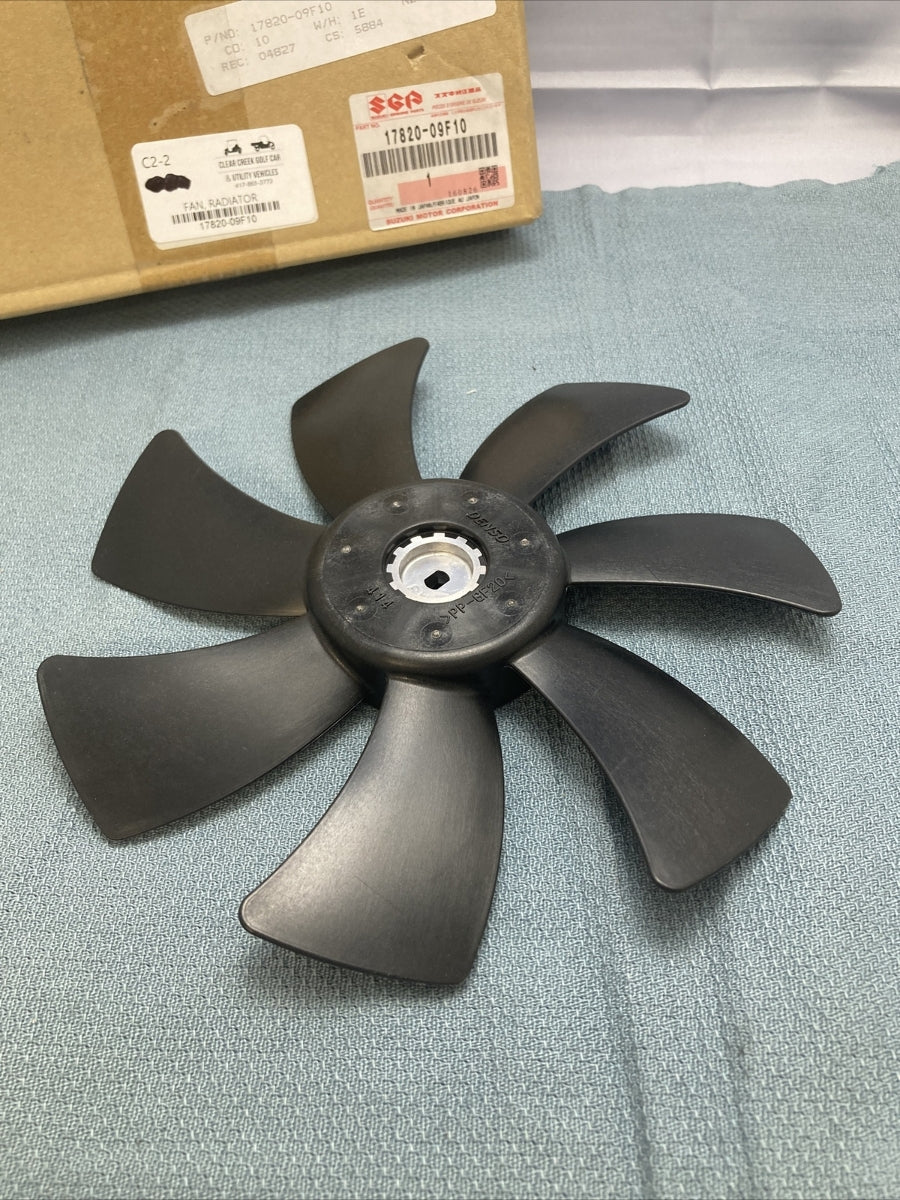NEW GENUINE SUZUKI 17820-09F10 FAN, RADIATOR
