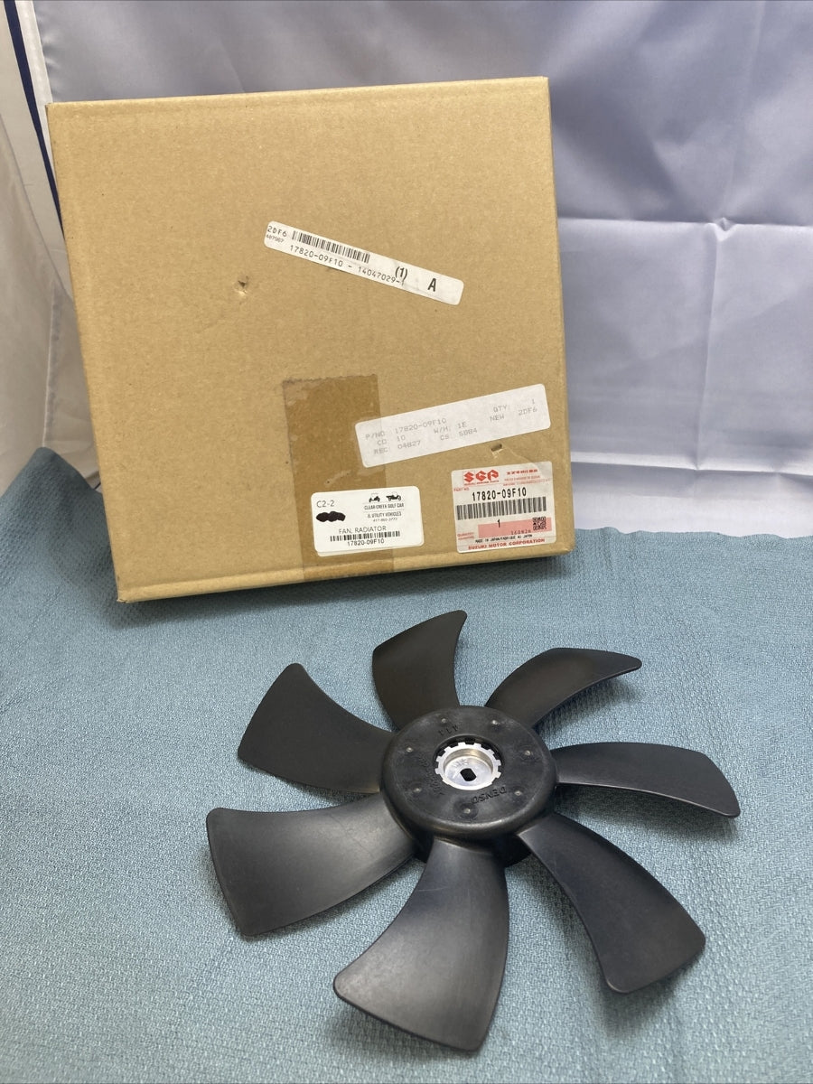 NEW GENUINE SUZUKI 17820-09F10 FAN, RADIATOR