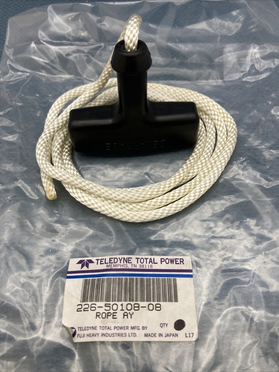 NEW TELEDYNE TOTAL POWER 226-50108-08 ROPE ASSEMBLY SUPERCEDES 226-50108-18