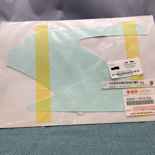 NEW GENUINE SUZUKI 68685-17K10-KGL SIDE COWLING DECAL