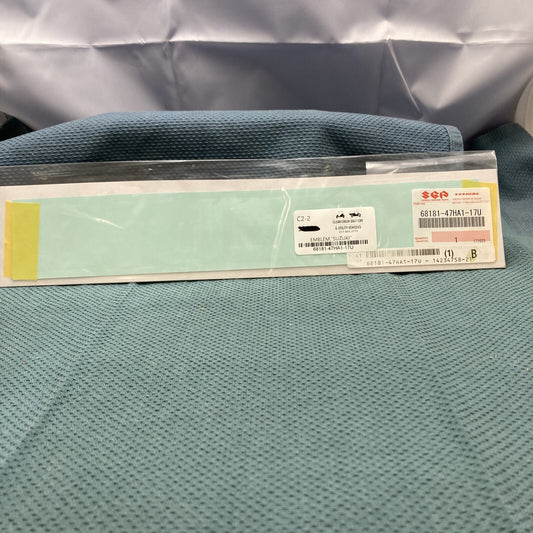 NEW GENUINE SUZUKI 68181-47HA1-17U EMBELM, "SUZUKI" DECAL