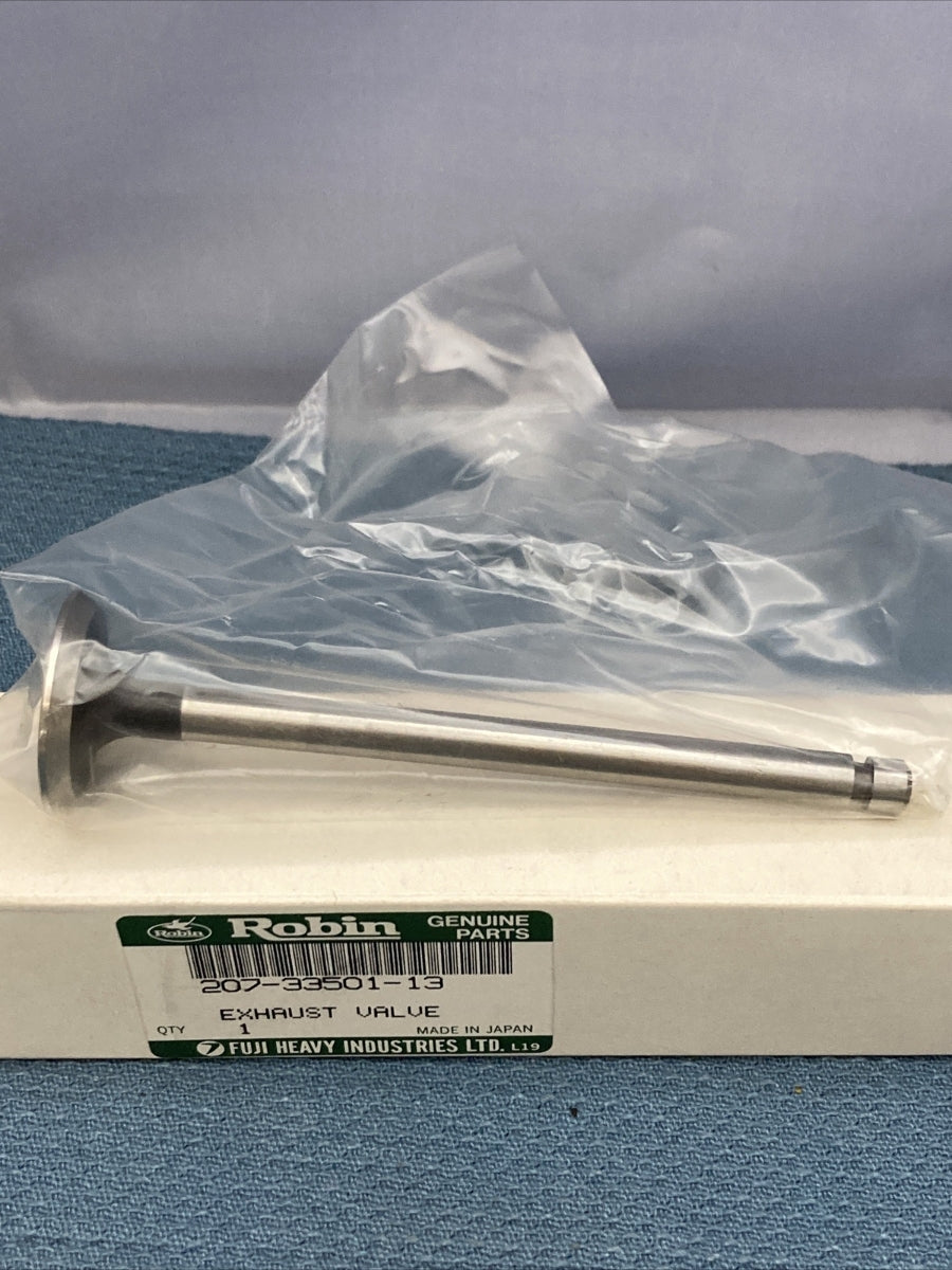 NEW GENUINE SUBARU ROBIN  207-33501-13 EXHAUST VALVE
