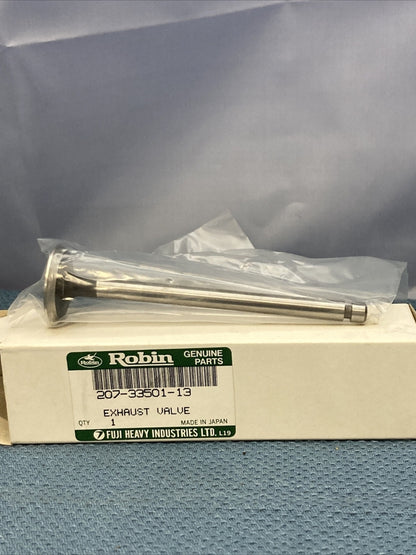NEW GENUINE SUBARU ROBIN  207-33501-13 EXHAUST VALVE
