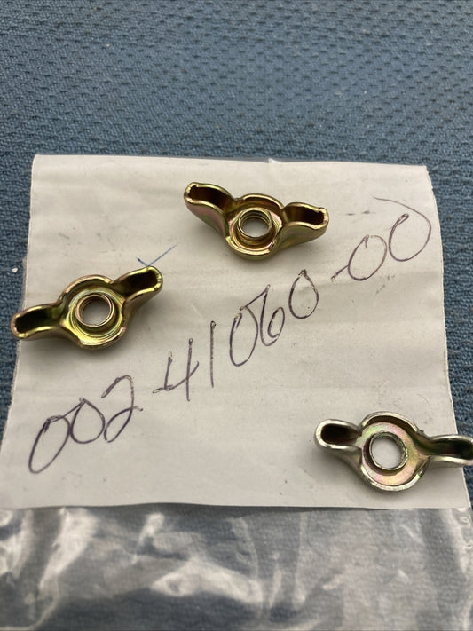 QTY 3 NEW REPLACES SUBARU ROBIN 002-41060-00 WINGNUT