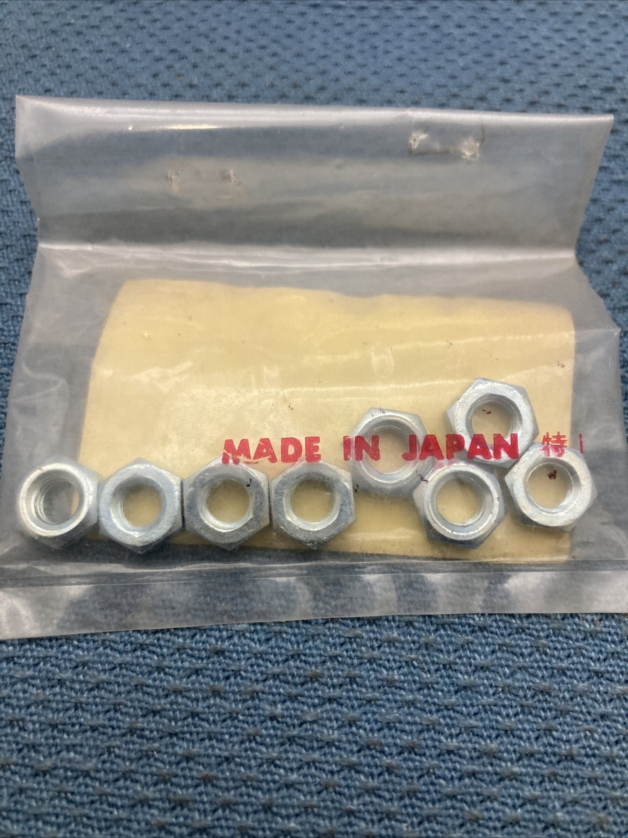 QTY 8 NEW GENUINE WISCONSIN SUBARU ROBIN 002-27060-00 NUT