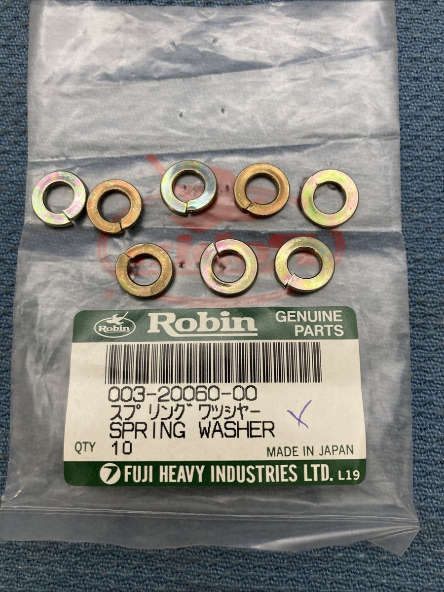 QTY 8 NEW GENUINE WISCONSIN TELEDYNE SUBARU ROBIN 003-20060-00 LOCK WASHER
