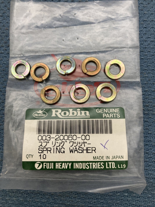 QTY 8 NEW GENUINE WISCONSIN TELEDYNE SUBARU ROBIN 003-20060-00 LOCK WASHER