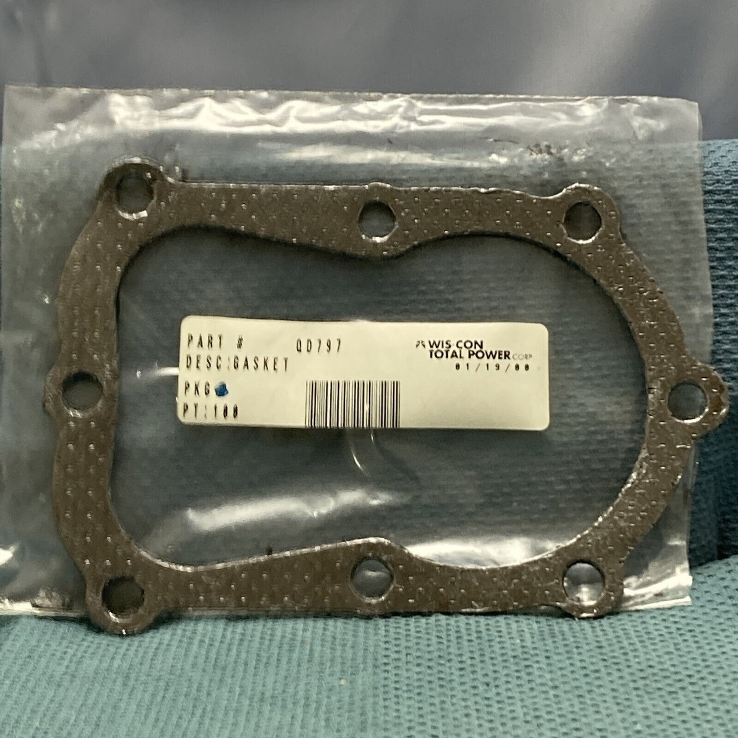 NEW GENUINE WIS-CON TOTAL POWER QD797 GASKET