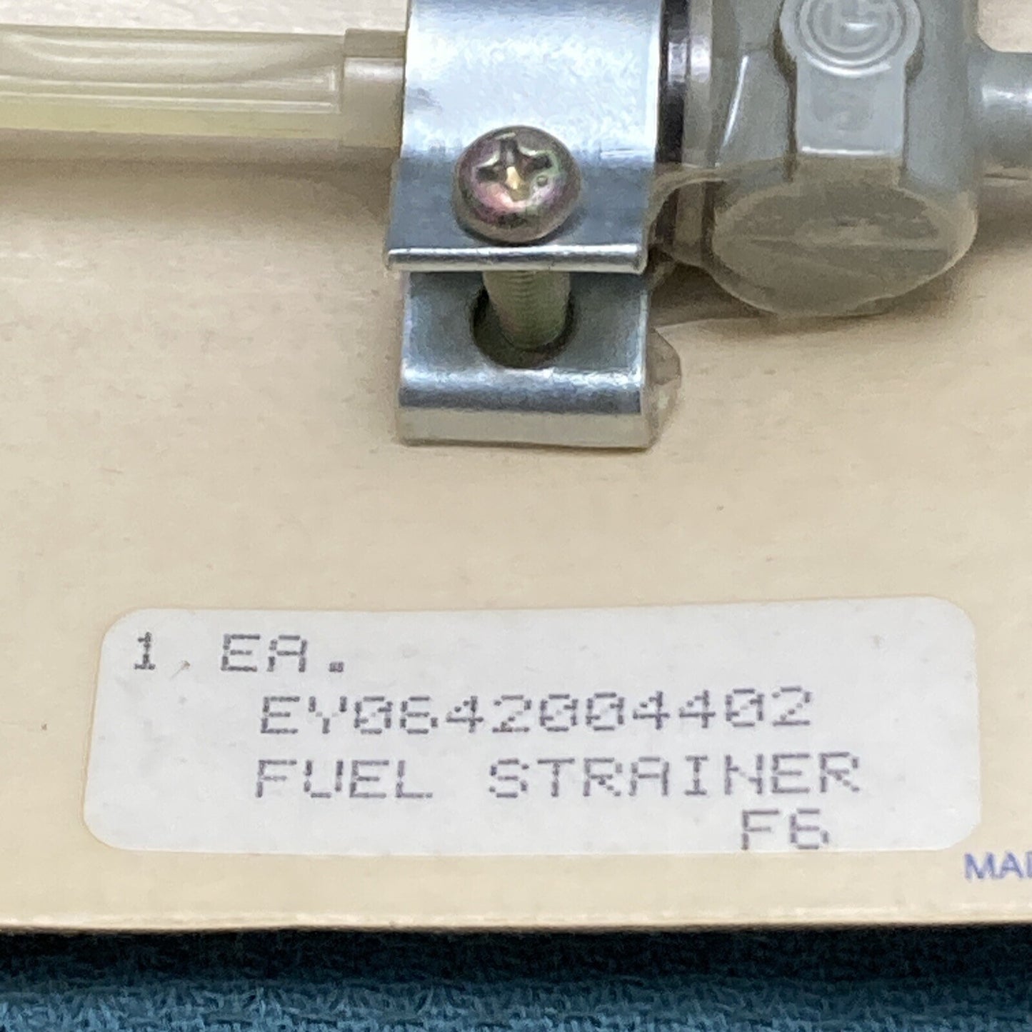 NEW GENUINE WISCON SUBARU ROBIN TELEDYNE TOTAL POWER 064-20044-02 FUEL STRAINER