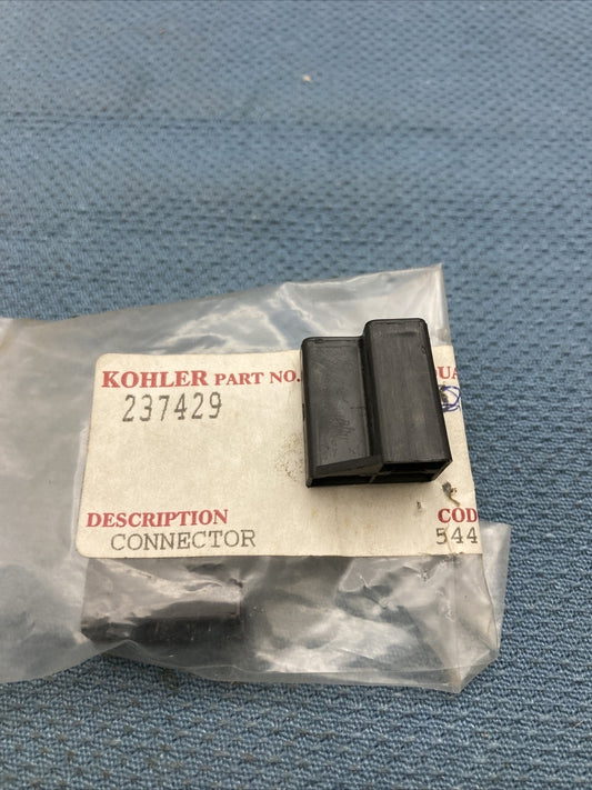 NEW GENUINE KOHLER 237429 CONNECTOR