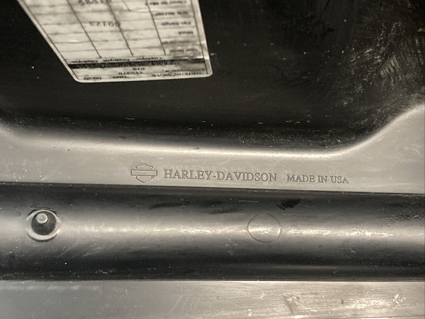 NEW GENUINE HARLEY DAVIDSON 90200412 TOURING SET OF SADDLE BAG BOTTOMS