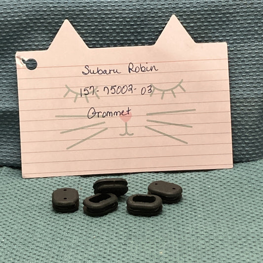 QTY 5 NEW REPLACES SUBARU ROBIN 157-75002-03 GROMMET