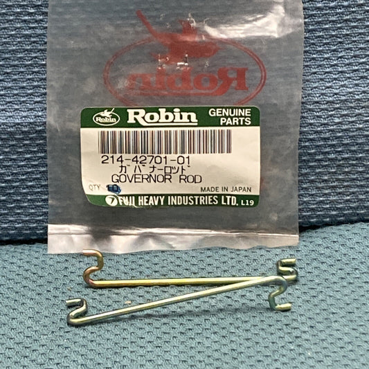 QTY 2 NEW GENUINE SUBARU ROBIN 214-42701-01 GOVERNOR ROD