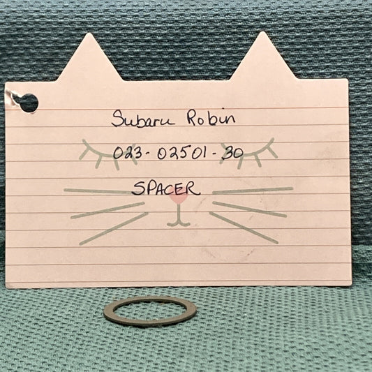 NEW REPLACES SUBARU ROBIN 023-02501-30 SPACER