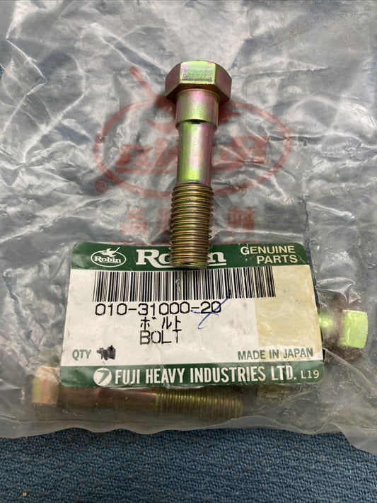 NEW GENUINE WISCONSIN SUBARU ROBIN TELEDYNE 010-31000-20 BOLT