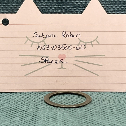 NEW REPLACES SUBARU ROBIN 023-03500-60 SPACER