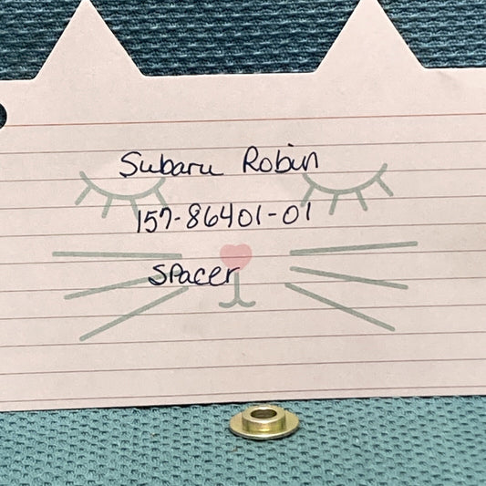 NEW REPLACES SUBARU ROBIN 157-86401-01 SPACER