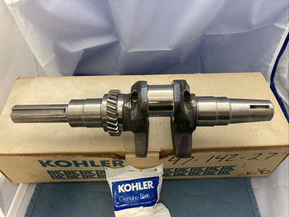 NEW GENUINE KOHLER 47-142-27-S Crankshaft 1" Dia. x 3" SUPERCEDES 4714227-S