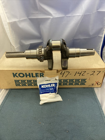 NEW GENUINE KOHLER 47-142-27-S Crankshaft 1" Dia. x 3" SUPERCEDES 4714227-S