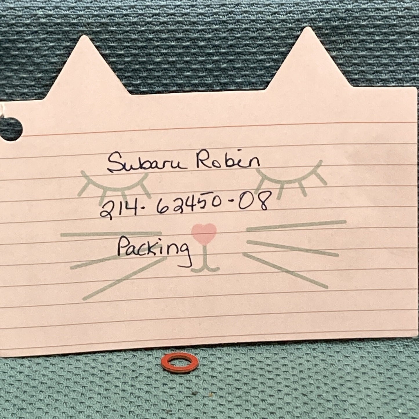 NEW REPLACES SUBARU ROBIN 214-62450-08 PACKING