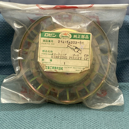 NEW GENUINE SUBARU ROBIN 214-54202-01 STARTING PULLEY