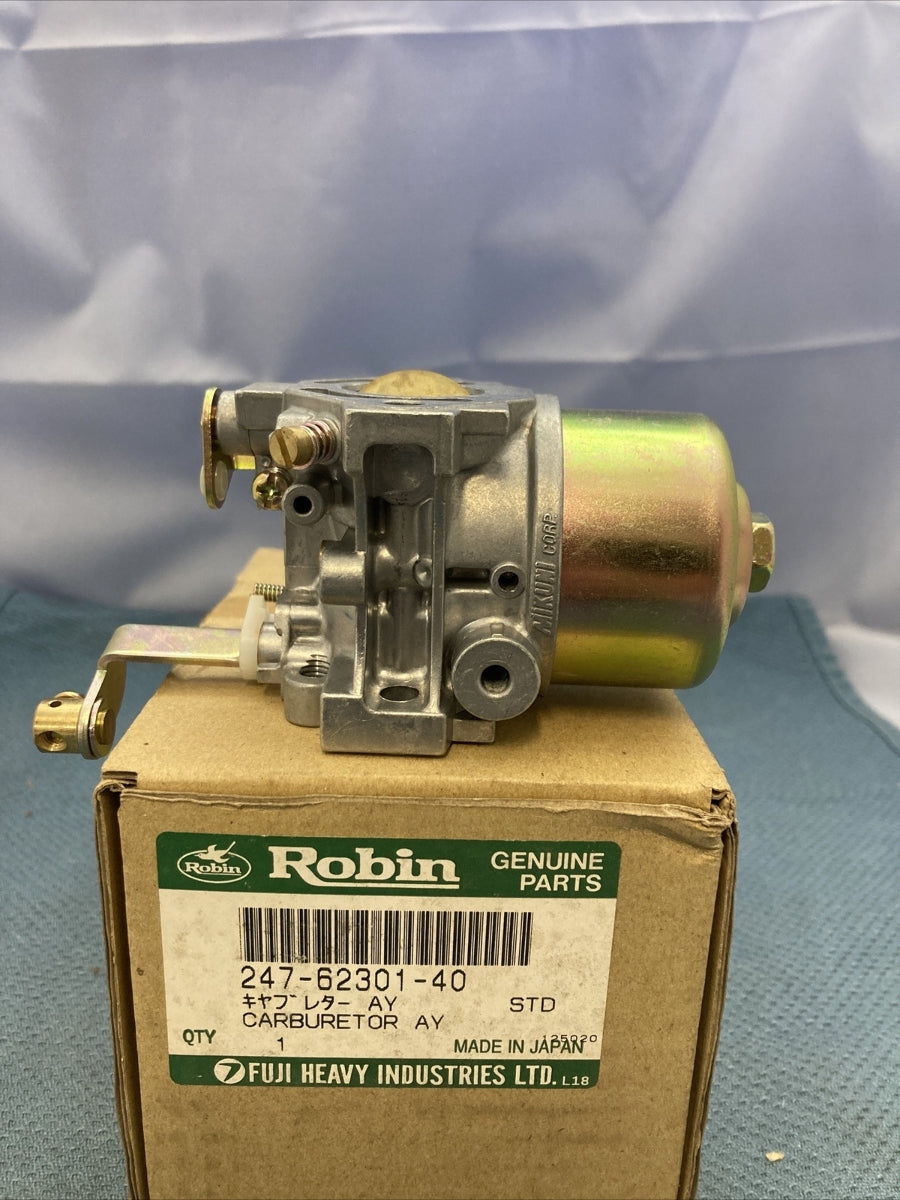 NEW GENUINE SUBARU ROBIN TELEDYNE 247-62301-40 CARBURETOR ASSEMBLY