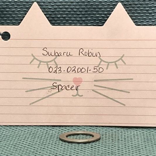 NEW REPLACES SUBARU ROBIN 023-02001-50 SPACER