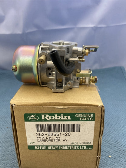 NEW GENUINE SUBARU ROBIN TELEDYNE 252-62551-20 CARBURETOR ASSEMBLY