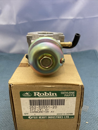 NEW GENUINE SUBARU ROBIN TELEDYNE 252-62551-20 CARBURETOR ASSEMBLY