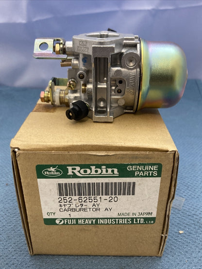 NEW GENUINE SUBARU ROBIN TELEDYNE 252-62551-20 CARBURETOR ASSEMBLY