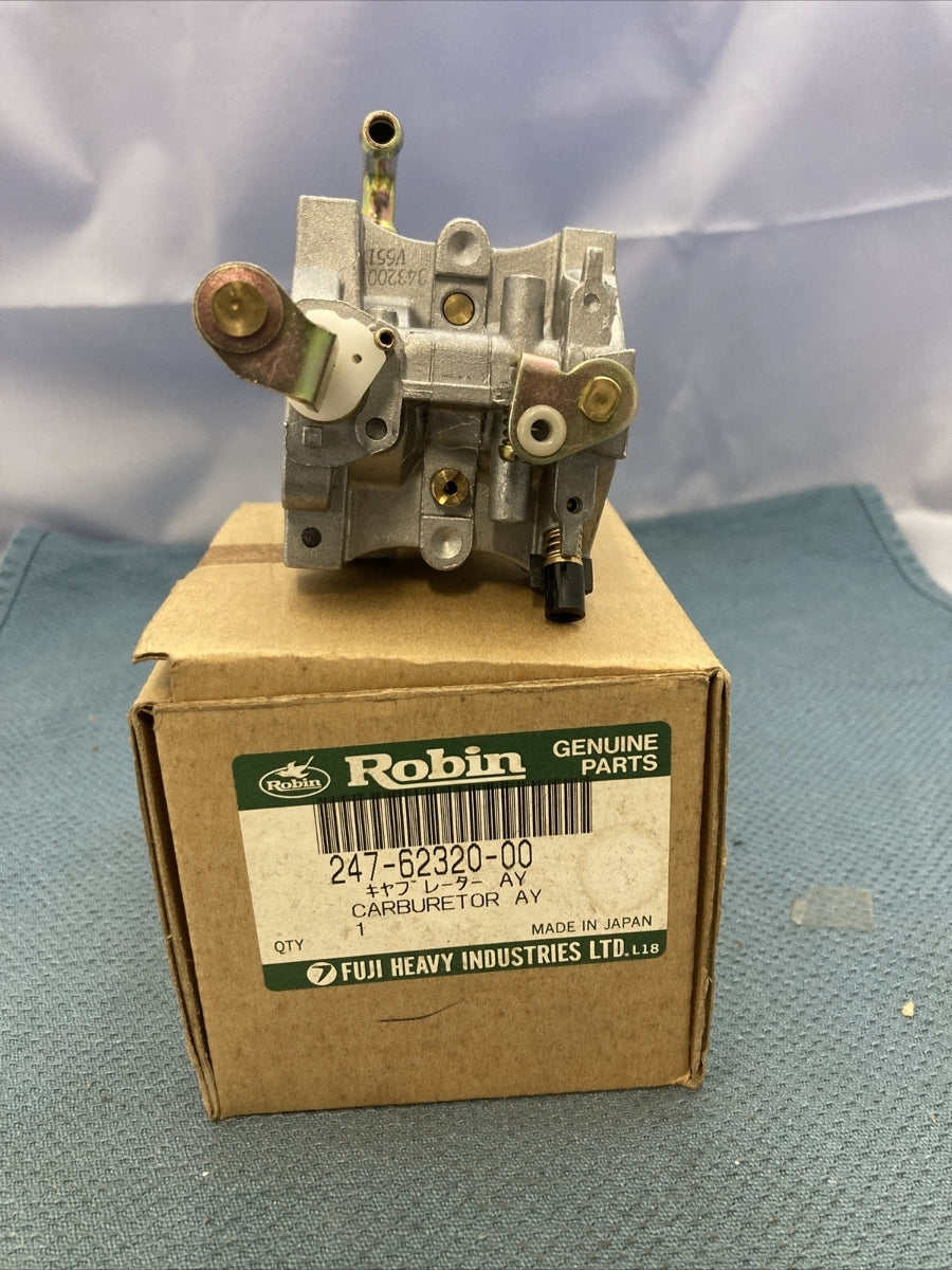 NEW GENUINE SUBARU ROBIN TELEDYNE 247-62320-00 CARBURETOR ASSEMBLY