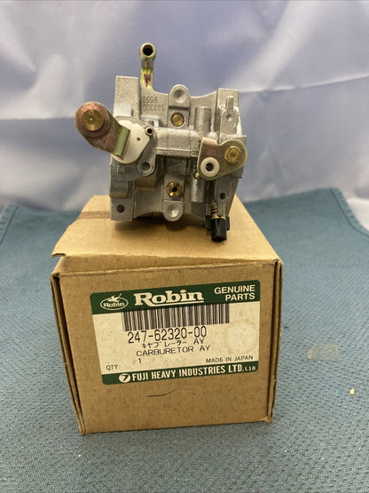 NEW GENUINE SUBARU ROBIN TELEDYNE 247-62320-00 CARBURETOR ASSEMBLY