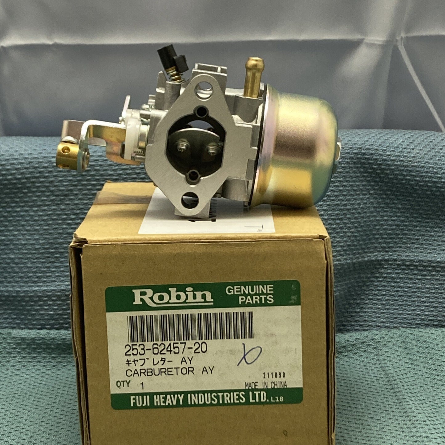 NEW GENUINE SUBARU ROBIN 253-62457-20 CARBURETOR ASSEMBLY