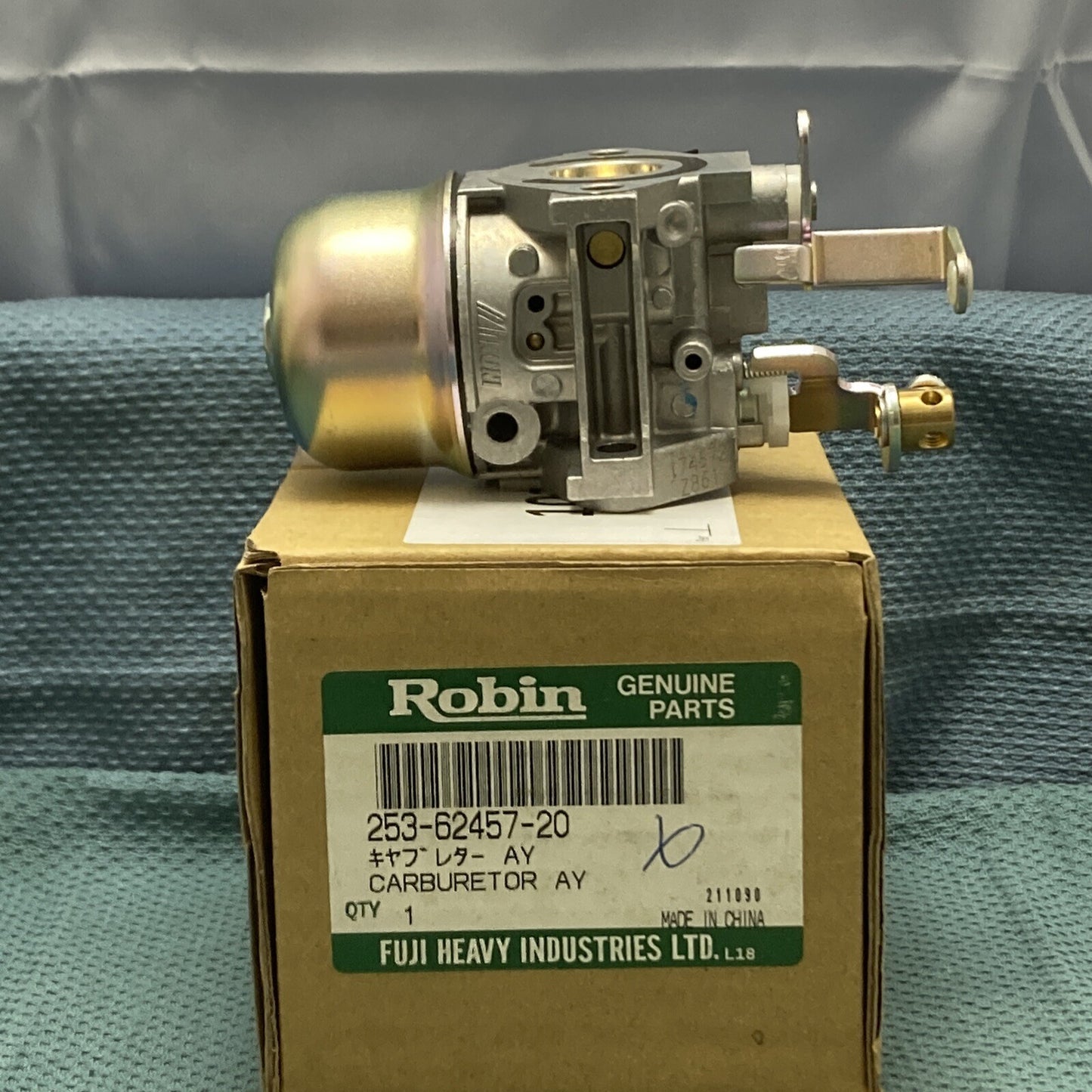 NEW GENUINE SUBARU ROBIN 253-62457-20 CARBURETOR ASSEMBLY