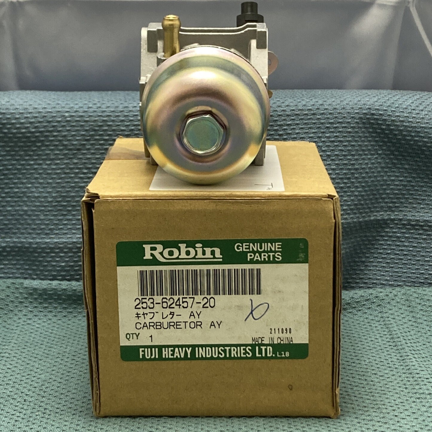 NEW GENUINE SUBARU ROBIN 253-62457-20 CARBURETOR ASSEMBLY