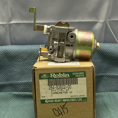 NEW GENUINE SUBARU ROBIN 254-62502-00 CARBURETOR ASSEMBLY