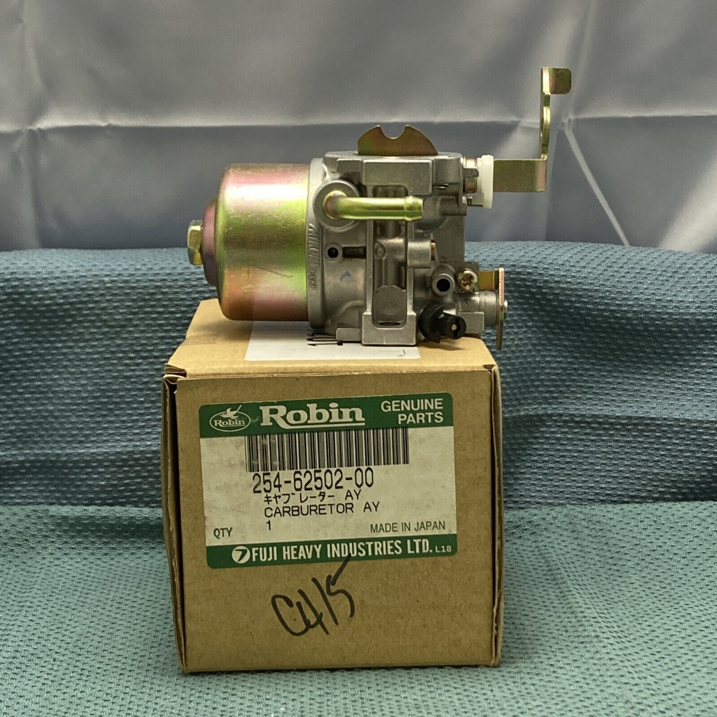 NEW GENUINE SUBARU ROBIN 254-62502-00 CARBURETOR ASSEMBLY