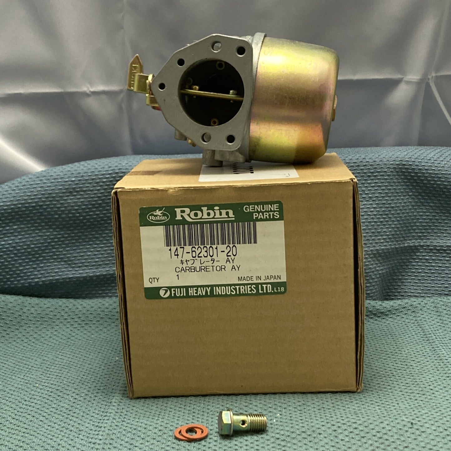 NEW GENUINE SUBARU ROBIN 147-62301-20 CARBURETOR ASSEMBLY